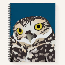 Cuaderno Lechuza Ardiente