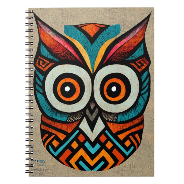 Cuaderno Lechuza azteca (Frente)