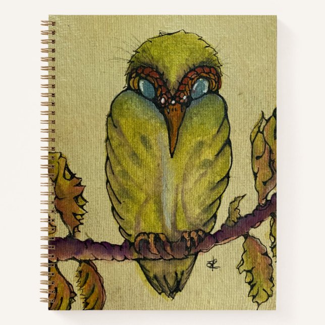 Cuaderno Lechuza Bebé (Anverso)