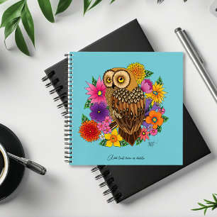 Cuaderno Lechuza Bouquet