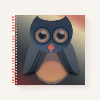 Cuaderno Lechuza colorida