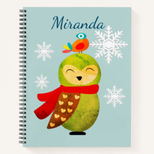 Cuaderno Lechuza de vacaciones de invierno