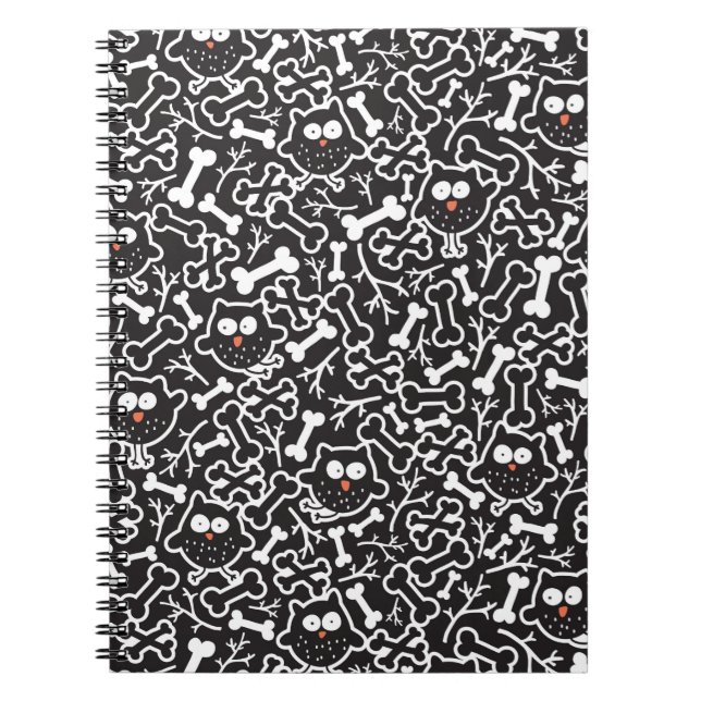 Cuaderno Lechuzas y huesos (Frente)