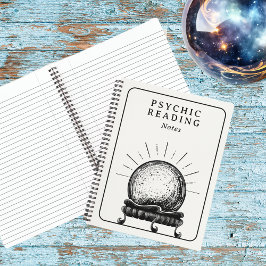 Cuaderno Lector de tarot medio para la bola de cristal de v