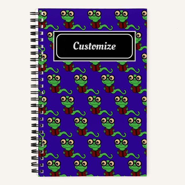 Cuaderno Lector Feliz Púrpura (Anverso)