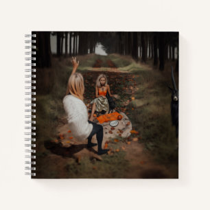 Cuaderno Lector psiquico medio Witchy oscuro oculto arte de