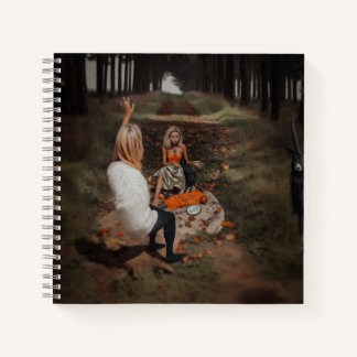 Cuaderno Lector psiquico medio Witchy oscuro oculto arte de