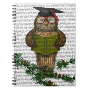 Cuaderno Lecturas de búho en rama