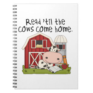 Cuaderno Leer hasta que las vacas regresen a casa