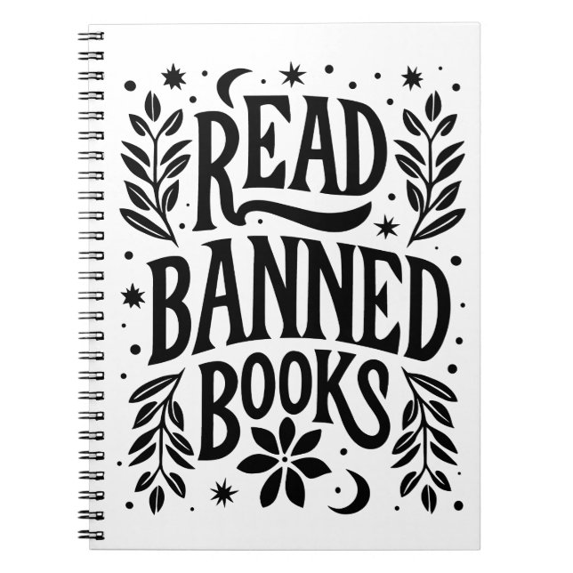 Cuaderno Leer libros prohibidos (Frente)