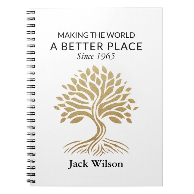 Cuaderno Legado e Impacto Personalizados (Frente)