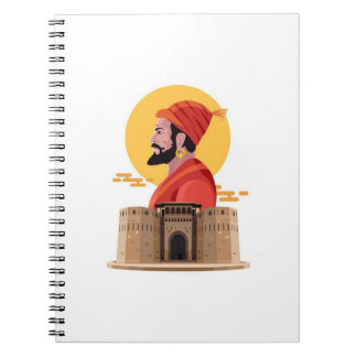 Cuaderno Legado Shivaji Maharaj: Bloc de notas de inspiraci