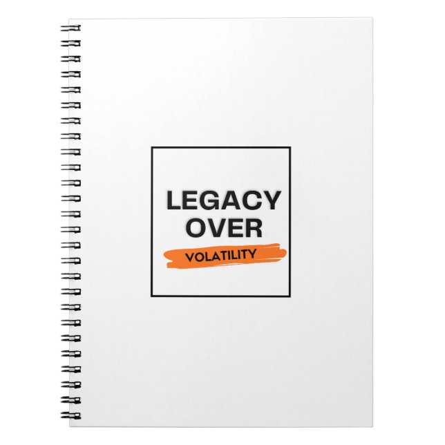 Cuaderno LEGADO SOBRE VOLATILIDAD — Inversores (Frente)