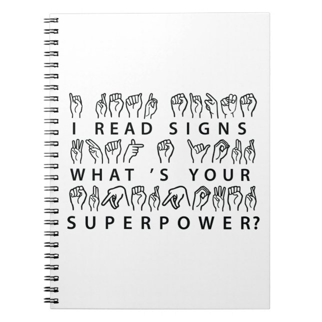 Cuaderno Leí Rótulos ¿Cuál es tu lenguaje de Rótulo de supe (Frente)