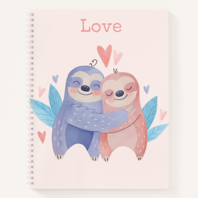 Cuaderno Lemas Cutas Enamoradas (Anverso)