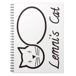 Cuaderno lemniscate le chat de lemni