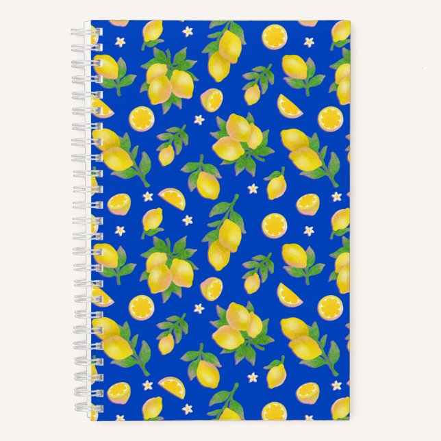 Cuaderno Lemon Azul (Anverso)