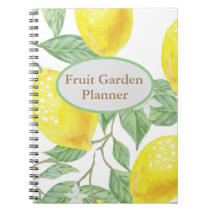 Cuaderno Lemon Gardening Journal