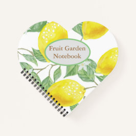Cuaderno Lemon Gardening Journal
