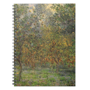 Cuaderno Lemon Grove en Bordighera por Claude Monet
