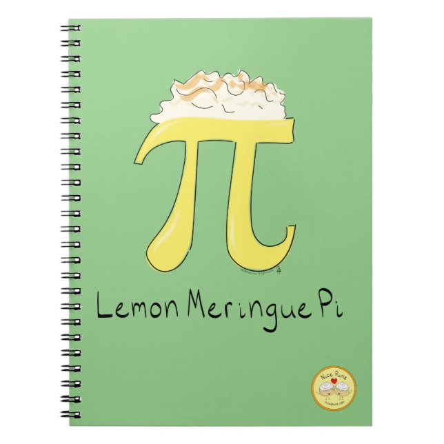Cuaderno Lemon Meringue Pi Cute Math Day (Frente)