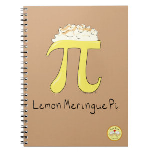 Cuaderno Lemon Meringue Pi Cute Math Day
