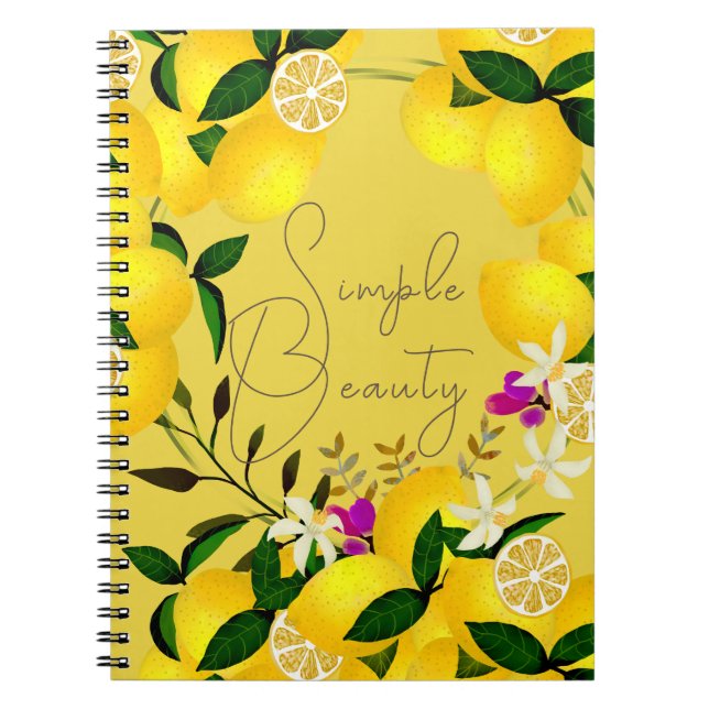 Cuaderno Lemon Mustard (Frente)