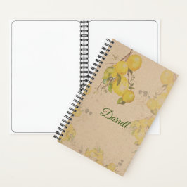 Cuaderno Lemon Notebook