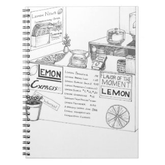 Cuaderno Lemonade Stand Business con muchas variedades Lemo