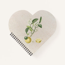 Cuaderno Lemones Crecientes dibujados a mano