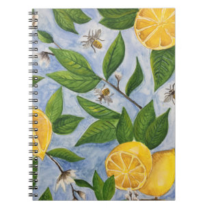 Cuaderno Lemones y abejas