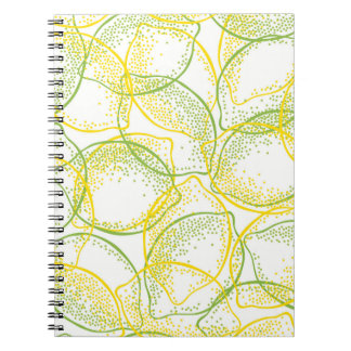 Cuaderno Lemones y Limes: Patrón fresco.