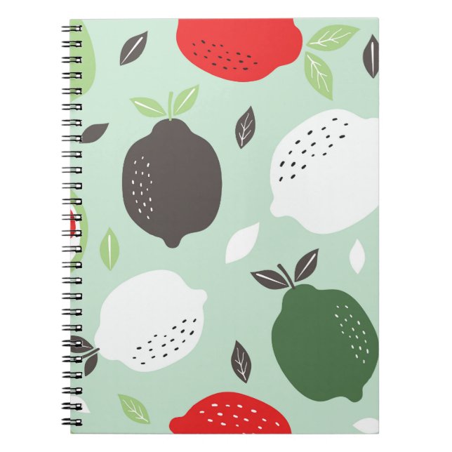 Cuaderno Lemons Citrus Fruits Vintage (Frente)