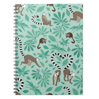 Cuaderno Lemur love mint leaves