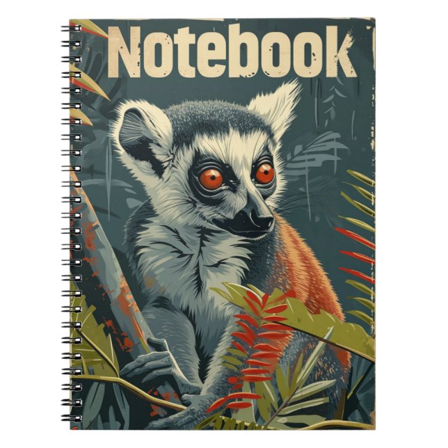 Cuaderno Lemur Vintage (Frente)