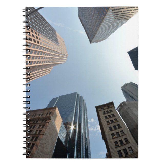Cuaderno lente del Pescado-ojo del edificio, Boston, los (Frente)