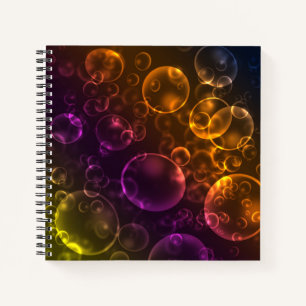Cuaderno Lentes multicolores, bokeh