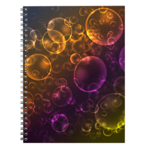 Cuaderno Lentes multicolores, bokeh