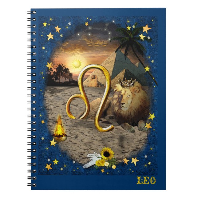 Cuaderno Leo ♌ (Frente)