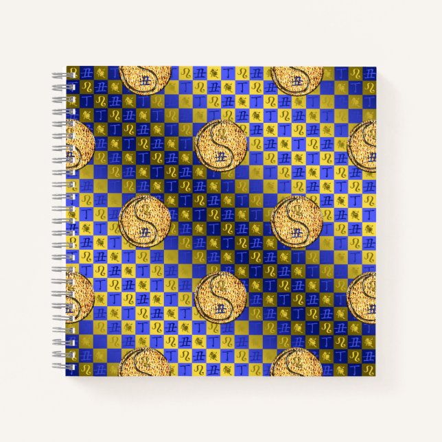 Cuaderno Leo & Buey de Fuego (Anverso)