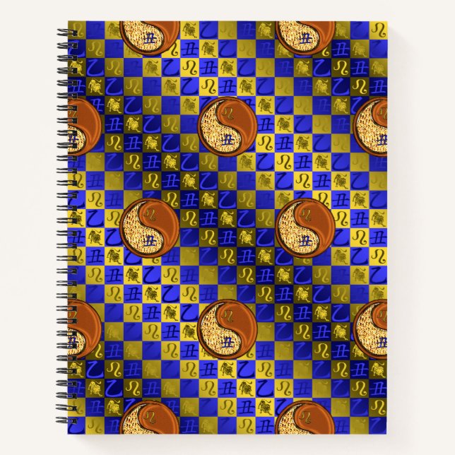 Cuaderno Leo & Buey de Madera (Anverso)