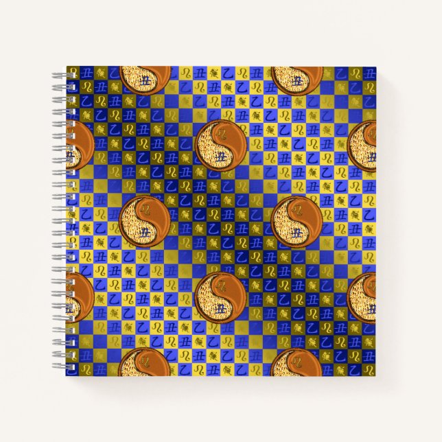 Cuaderno Leo & Buey de Madera (Anverso)