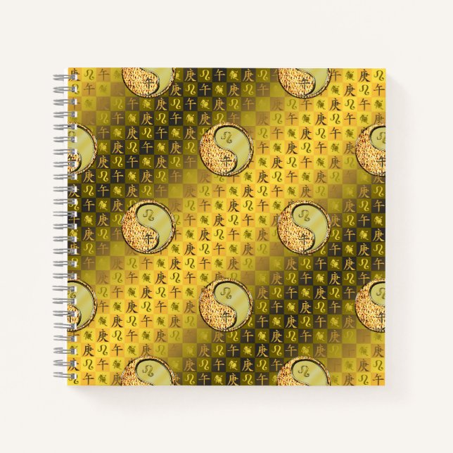 Cuaderno Leo & Caballo de Metal (Anverso)