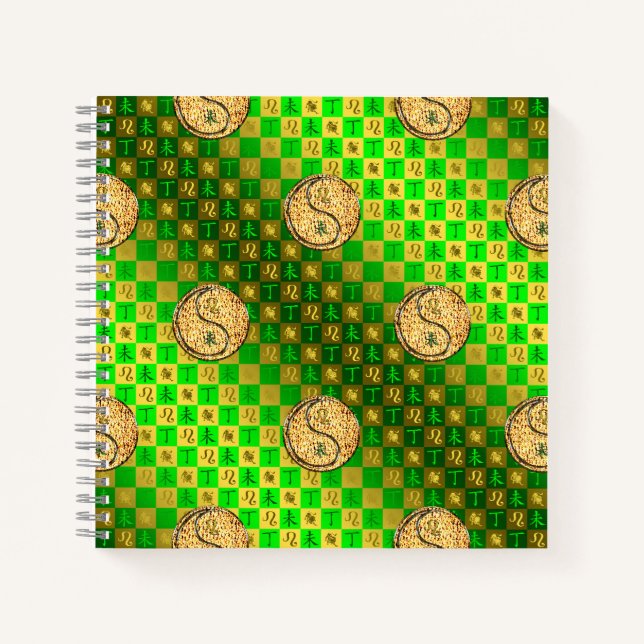 Cuaderno Leo & Cabra de Fuego (Anverso)