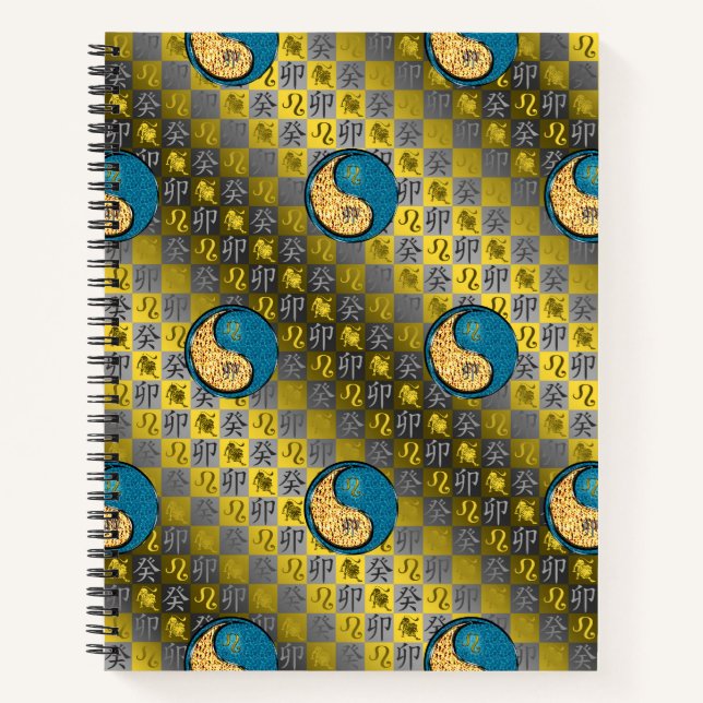 Cuaderno Leo & Conejo de Agua (Anverso)