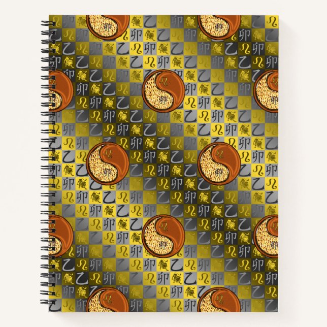 Cuaderno Leo & Conejo de Madera (Anverso)