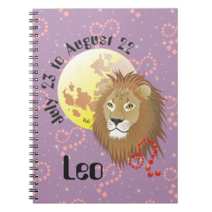 Cuaderno Leo del 23 de julio al 22 de agosto