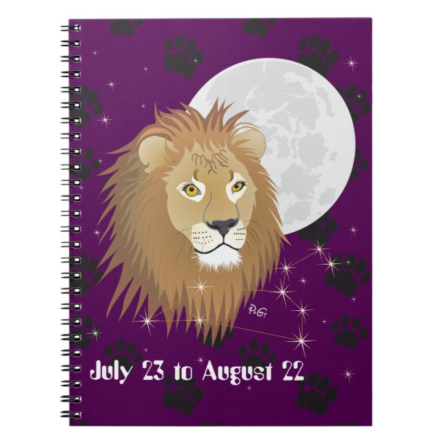 Cuaderno Leo del 23 de julio al 22 de agosto (Frente)