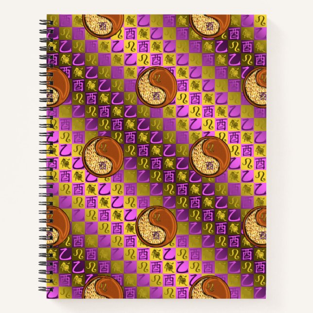 Cuaderno Leo & Gallo de Madera (Anverso)