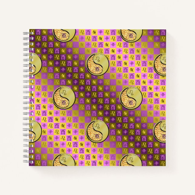 Cuaderno Leo & Gallo de Metal (Anverso)